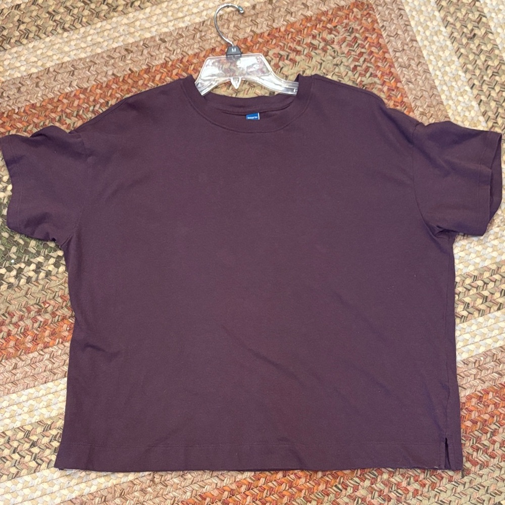 Old Navy Vintage Tee in Plum